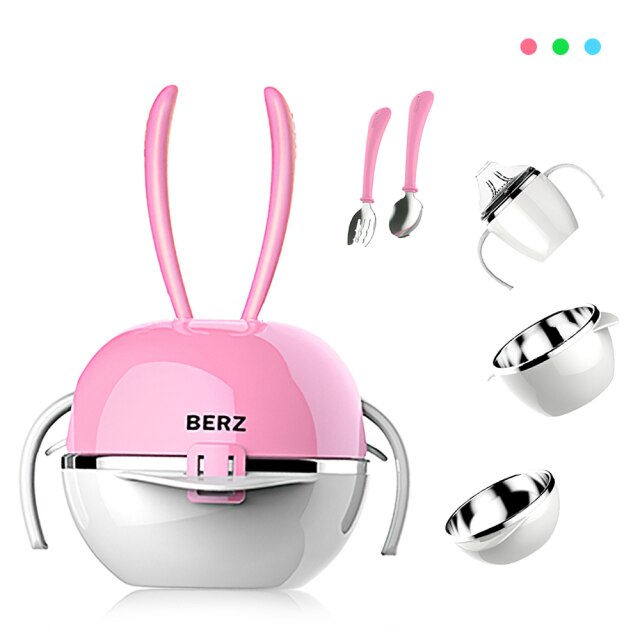 5in1 Deer Baby Tableware Set - Image 15