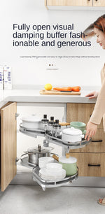 Stainless Steel Flying Corner Kitchen Cabinet