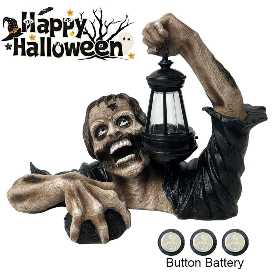 Zombie Statue  Halloween Decoration - Image 2