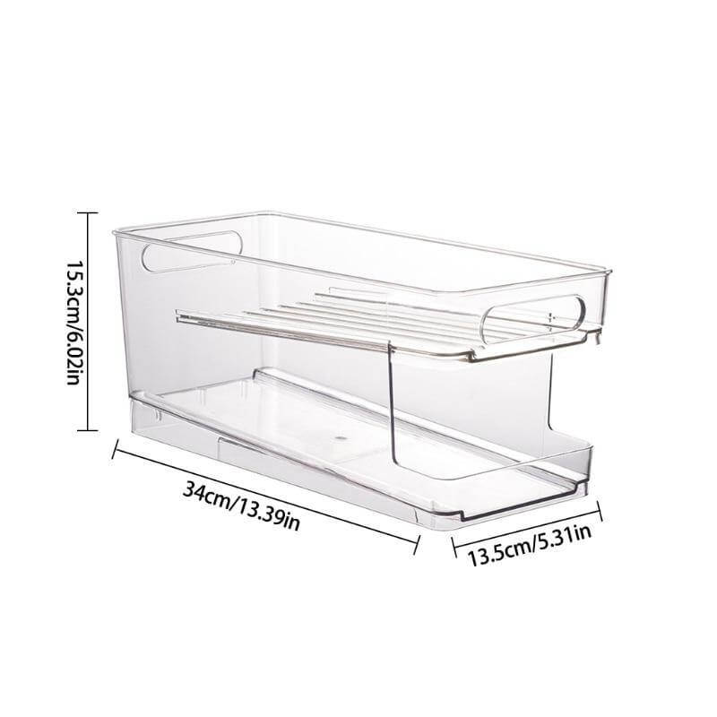 Refrigerator Storage Organizer Can Dispenser