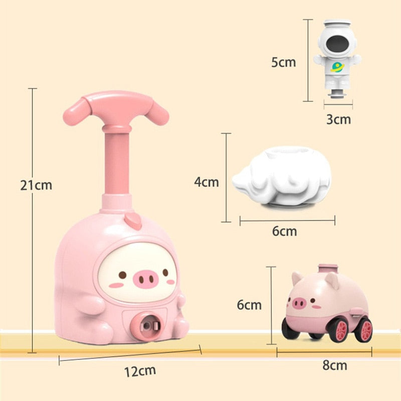 Balloon Air Power Aerodynamic Car Toy - Image 4