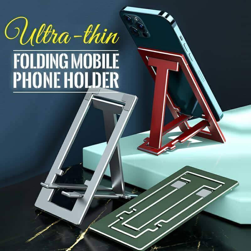 Ultra-thin Portable Foldable Aluminum Phone Holder - Image 5