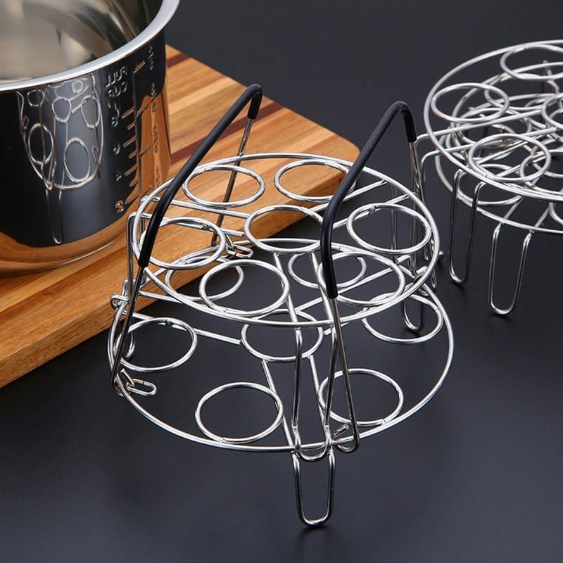 Heat Resistant Stackable Egg Steamer Rack - Image 3
