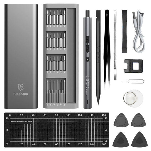 Multi-Purpose Large Capacity Electric Screwdriver Tool Kit - Image 9