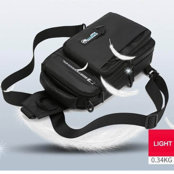 Waterproof USB Cross Body Shoulder Bag - Image 8