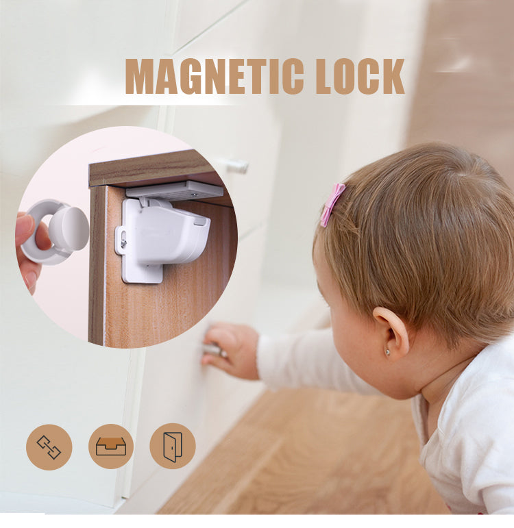 Baby Magnetic Invisible Safety Lock - Image 1