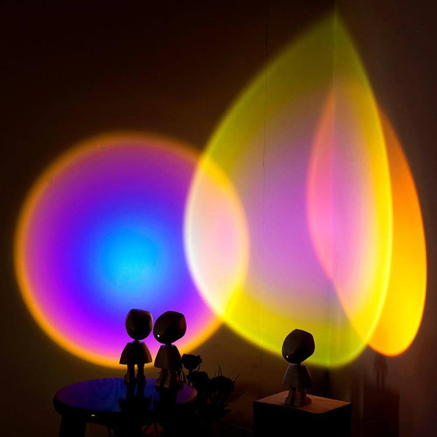 Atmospheric Sunset Robot Lamp LED - Image 7