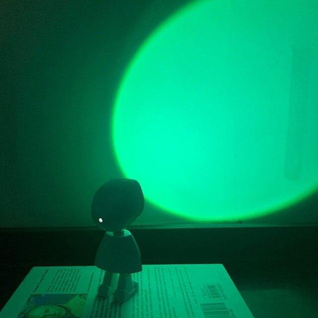Atmospheric Sunset Robot Lamp LED - Image 14
