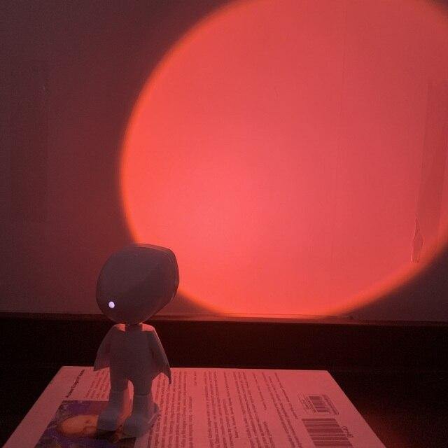 Atmospheric Sunset Robot Lamp LED - Image 15