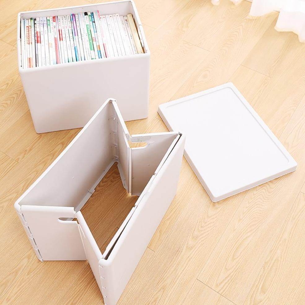 Stackable Folding Home Clothes Storage Organizer Box - MaviGadget