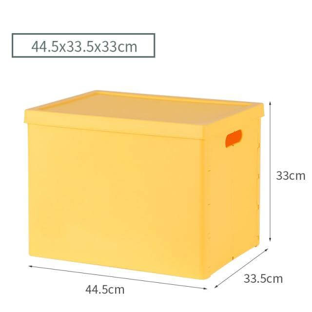 Stackable Folding Home Clothes Storage Organizer Box - Image 15