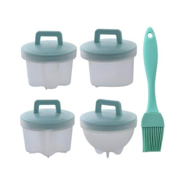 4pcs Silicone Steamed Egg Cooker