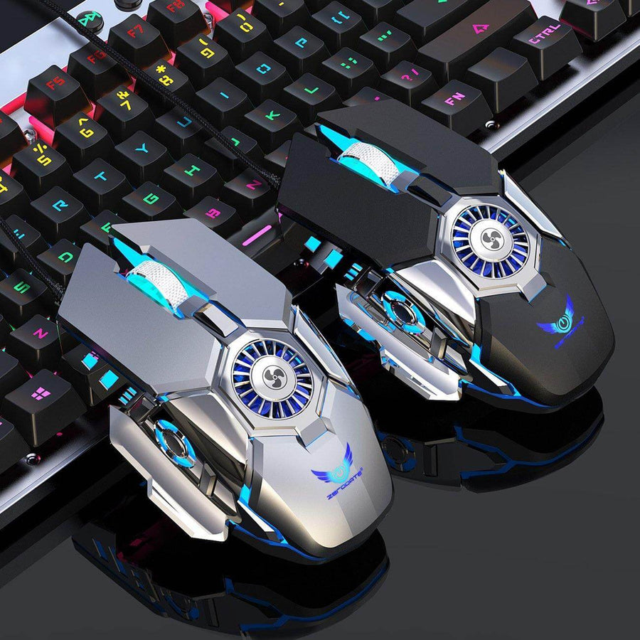 Cooling USB Fan Gaming Mouse - Image 2