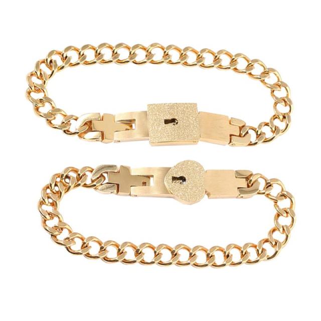 Unique Lovers Heart Lock Bracelets - Image 9