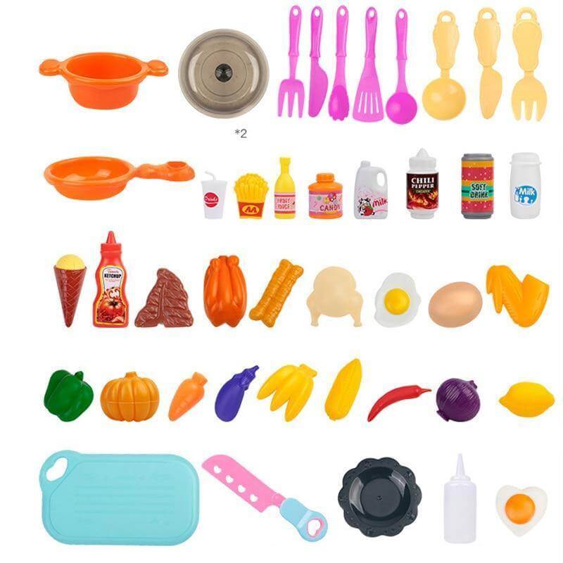 Mini Home Kitchen Kids Toy Set - MaviGadget