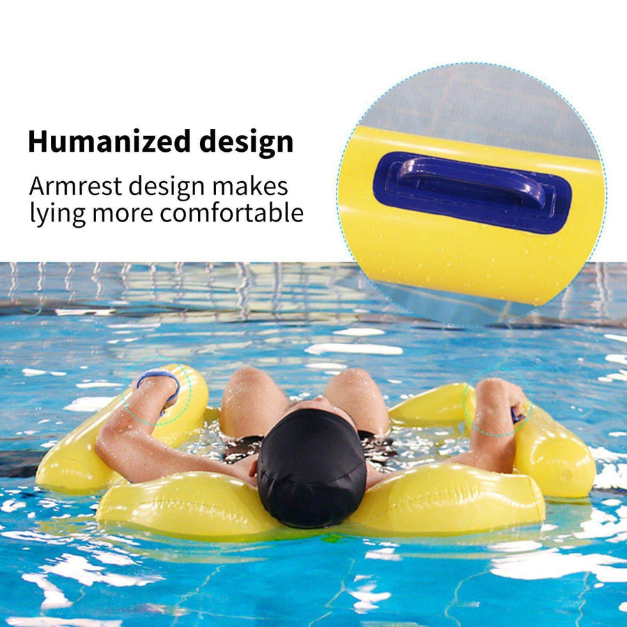 Inflatable Floating Water Lounger Hammock - Image 4