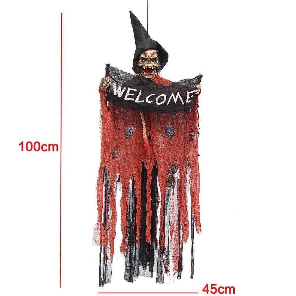 Halloween Scary Electric Hanging Haunted Ghost