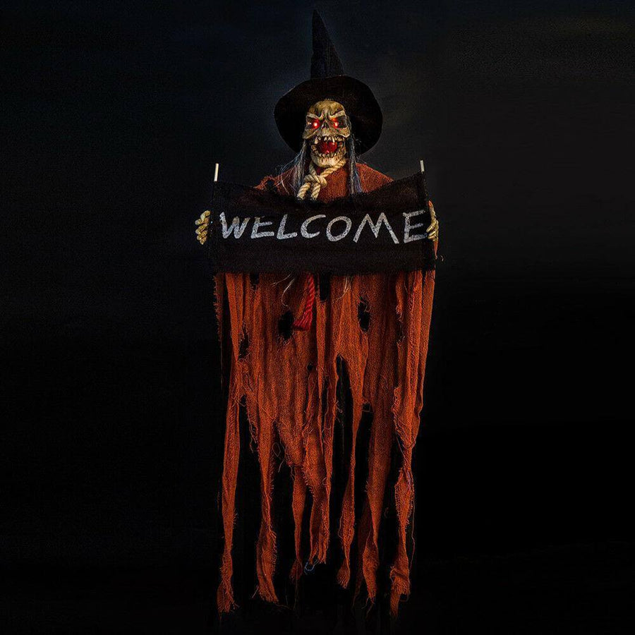 Halloween Scary Electric Hanging Haunted Ghost - Image 1