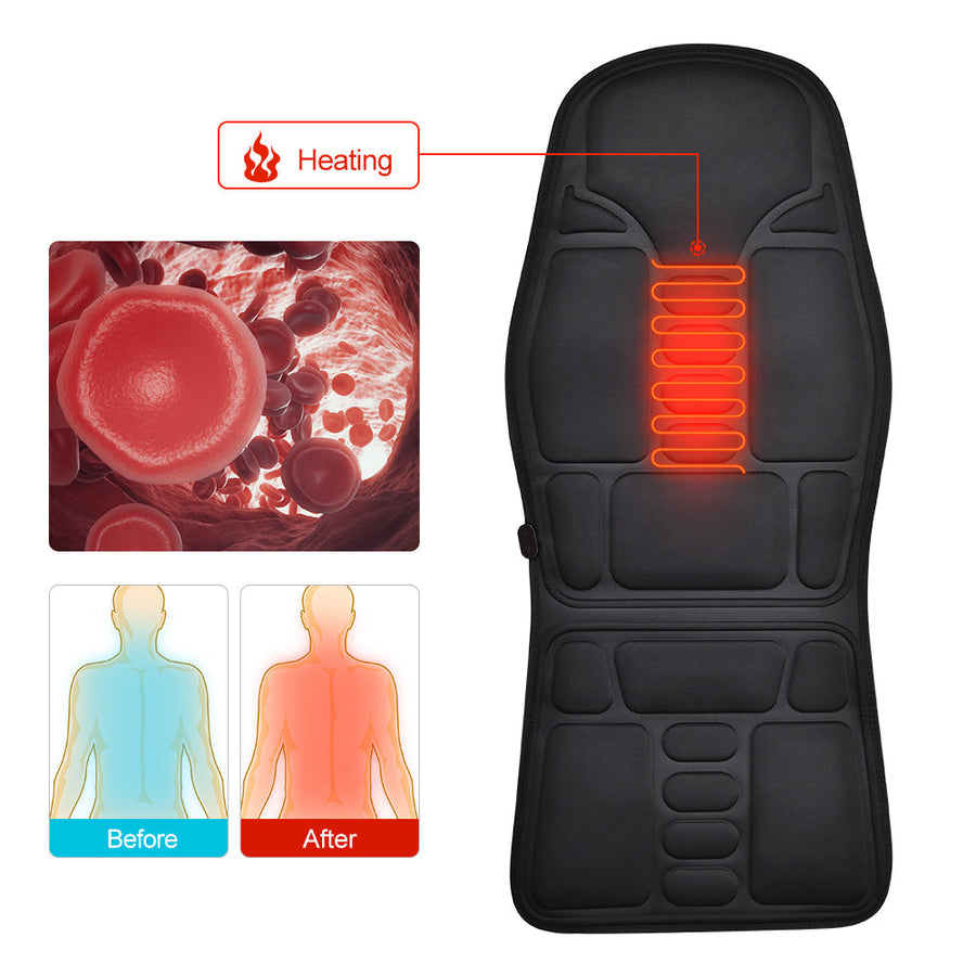 Electric Heated Car Massage Seat Cushion - Image 4