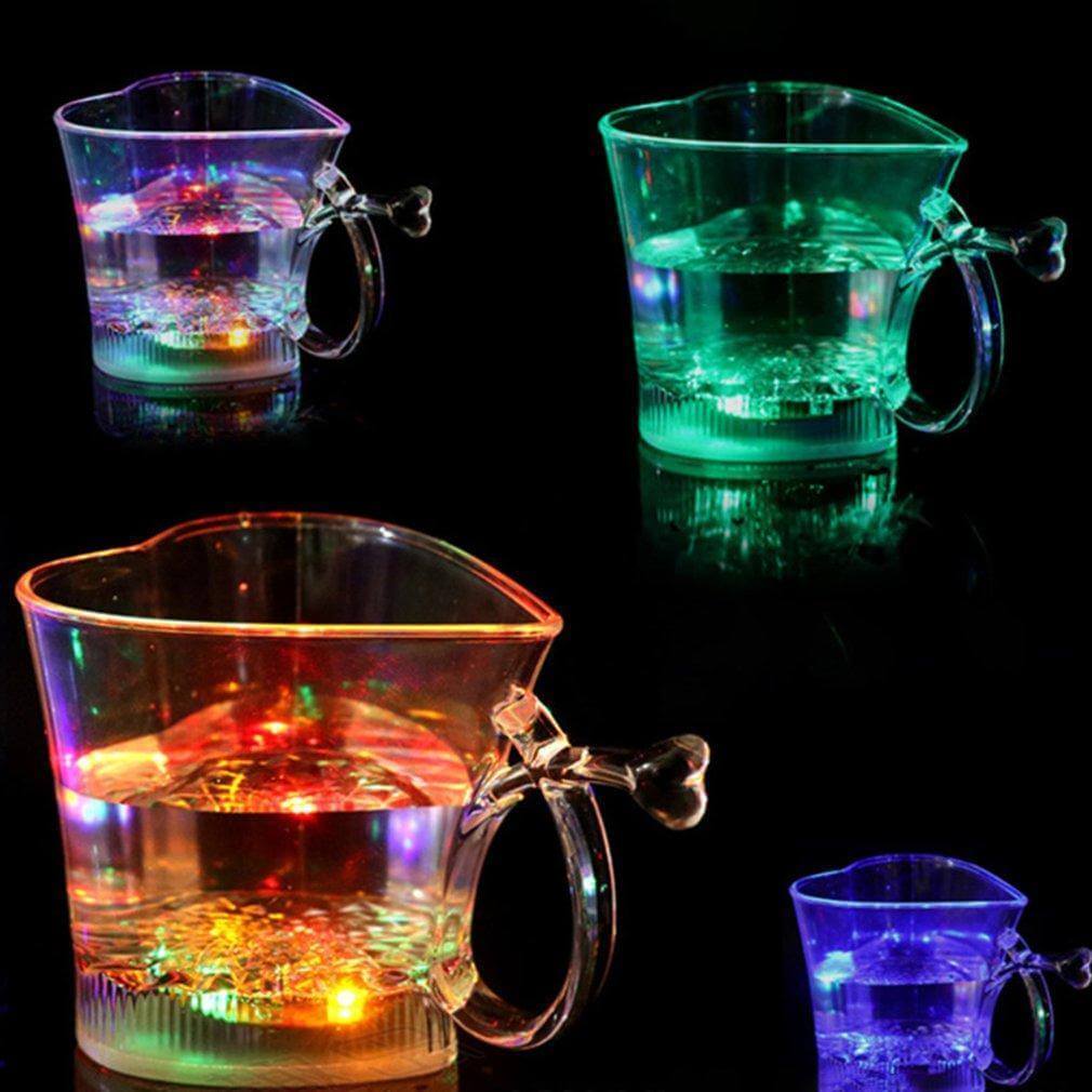 Heart Shaped Glowing Party Cup - MaviGadget