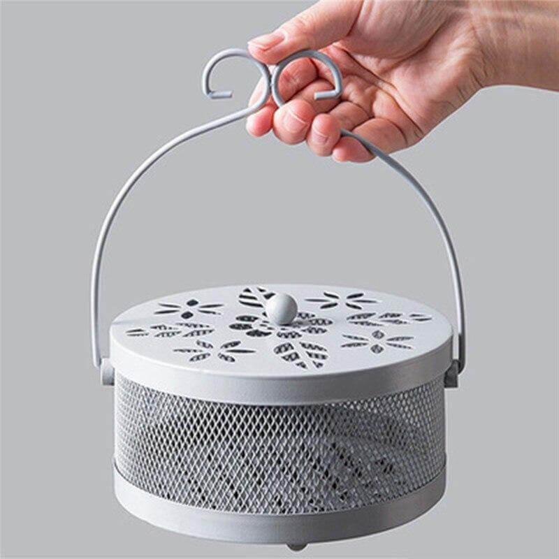 Iron Metal Hollow Decorative Mosquito Incense Box - Image 12