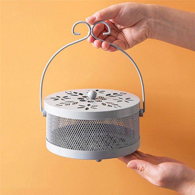 Iron Metal Hollow Decorative Mosquito Incense Box - Image 10