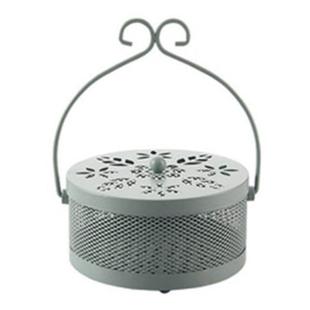 Iron Metal Hollow Decorative Mosquito Incense Box - Image 9