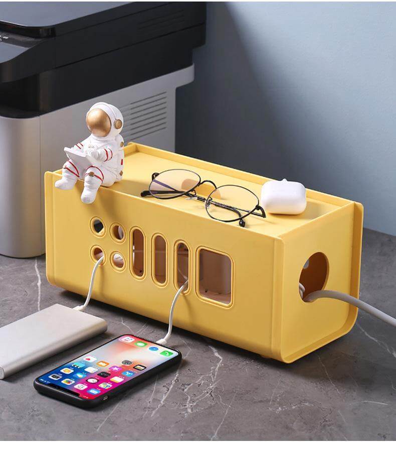 Colorful Easy Wire Storage Socket Organizer - Image 2