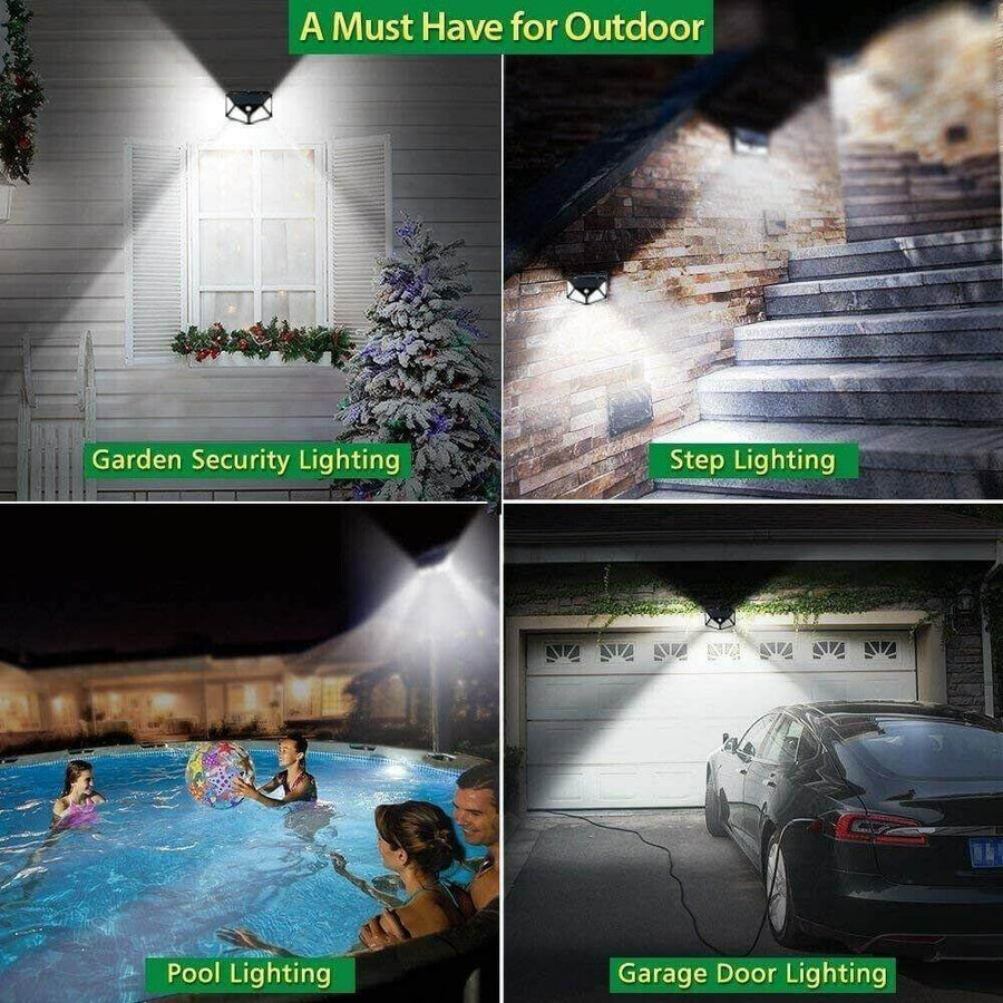 LED Outdoor Solar Light Wall Lamp - Image 6