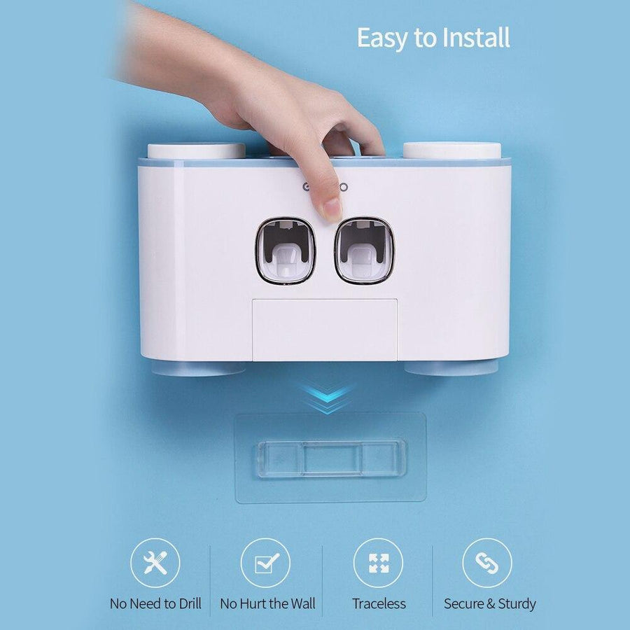 Wall-Mounted Smart Toothpaste Storage Dispenser - Image 11