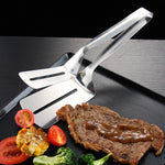 Stainless Steel Barbecue Easy Grab Tong