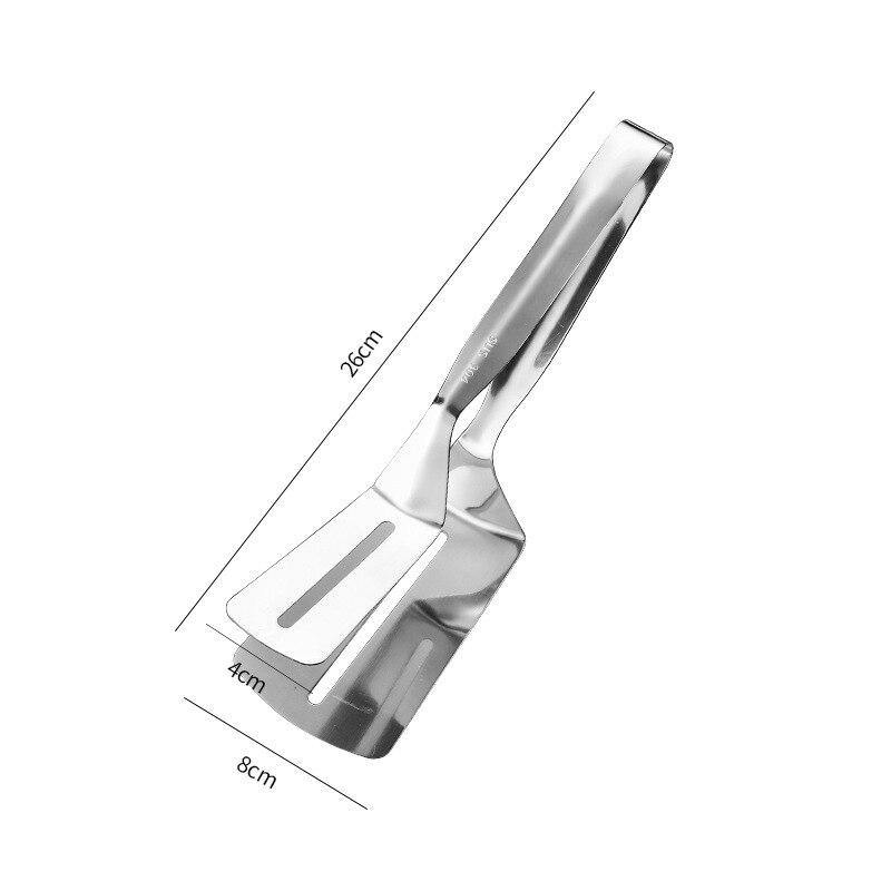 Stainless Steel Barbecue Easy Grab Tong - Image 5