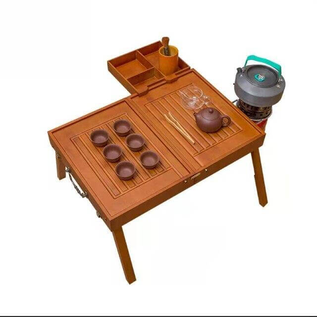 Portable Folding Travel Camping Table Set - Image 4