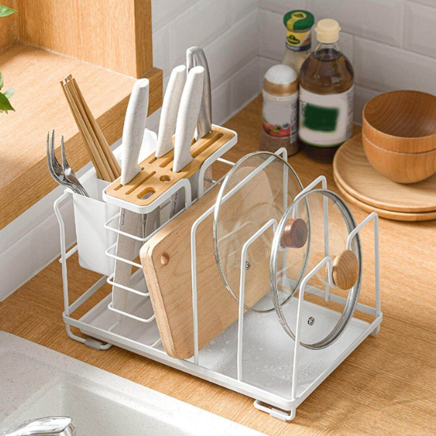 Multifunctional Kitchen Utensil Storage Holder - Image 3