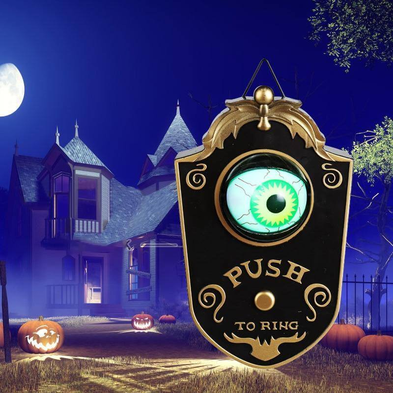 One-Eyed Luminous Glowing Halloween Doorbell - Image 4