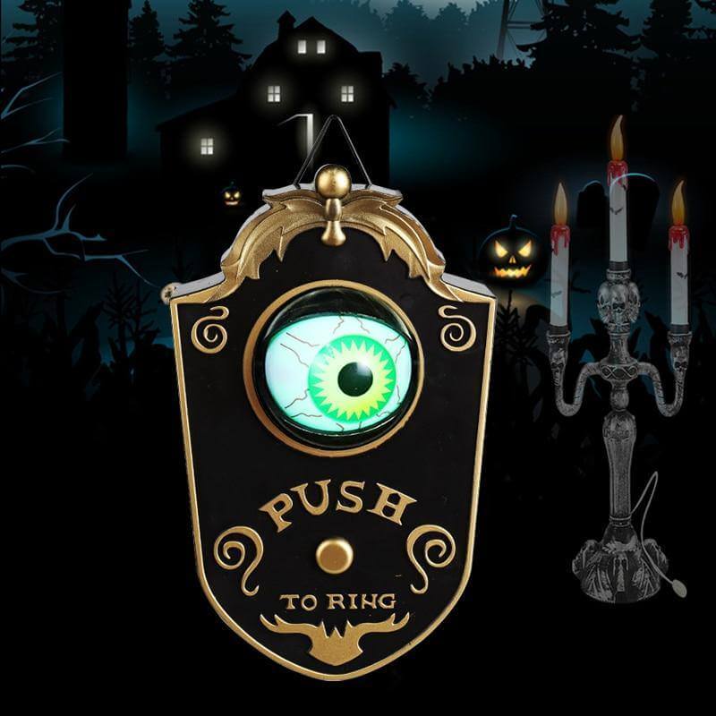 One-Eyed Luminous Glowing Halloween Doorbell