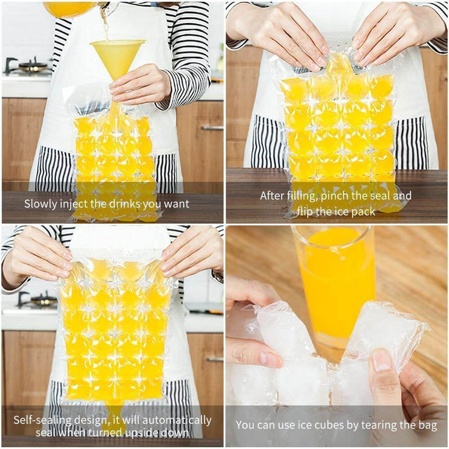 Self-Sealing Disposable Ice Cube Tray Mold - Image 1
