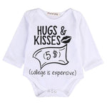 Hugs & Kisses $5 bodysuit for babies - MaviGadget