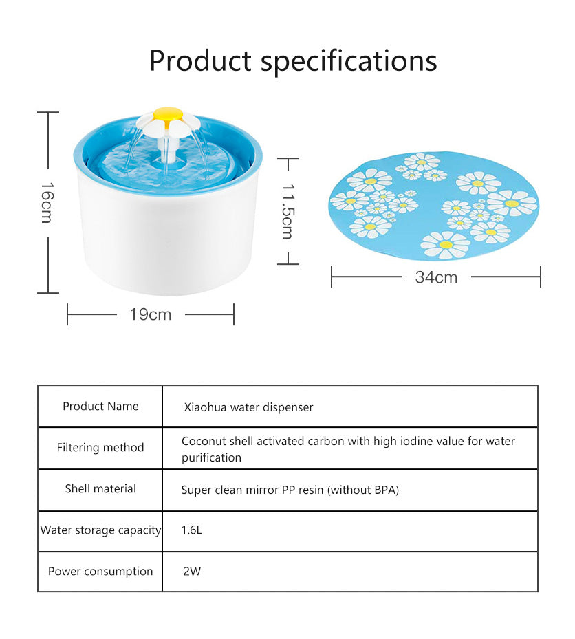 Automatic Pet Electric Water Fountain Bowl - Image 4