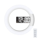 LED Ring Lamp Wall Clock