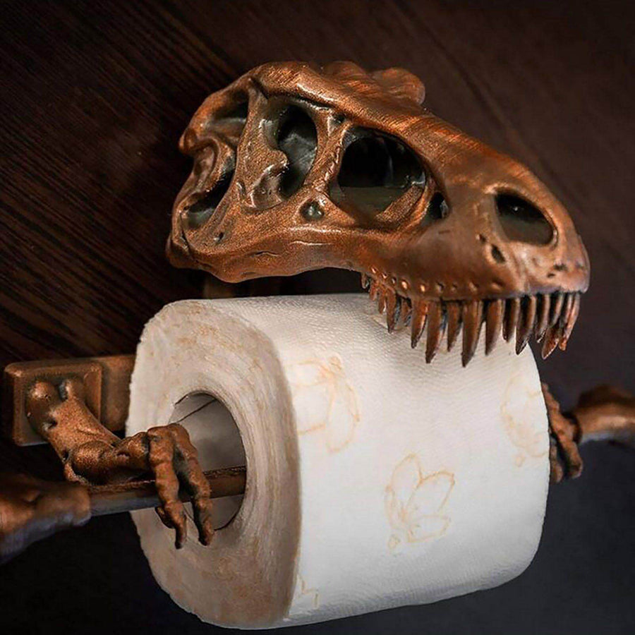Creative Dinosaur Skeleton Toilet Paper Holder - Image 6