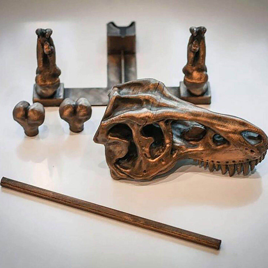 Creative Dinosaur Skeleton Toilet Paper Holder - Image 5