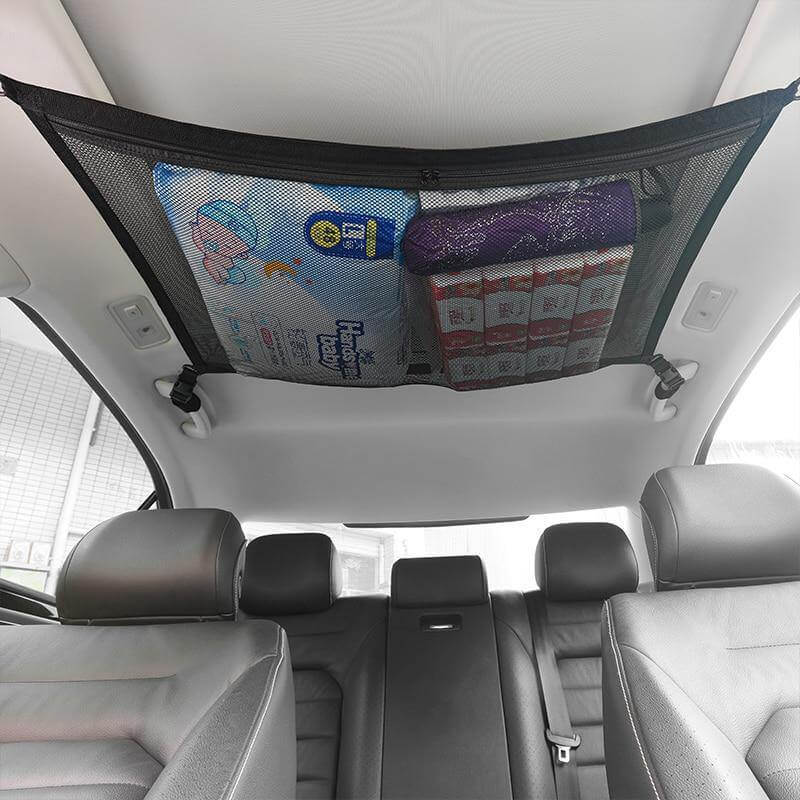 Car Ceiling Storage Net Pocket - Image 3