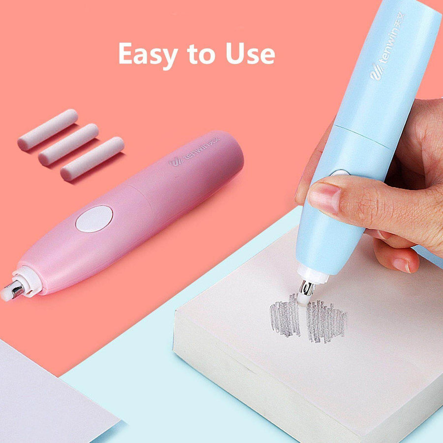 Electric Pencil Sharpener Vacuum Cleaner Stationery Set - Image 0