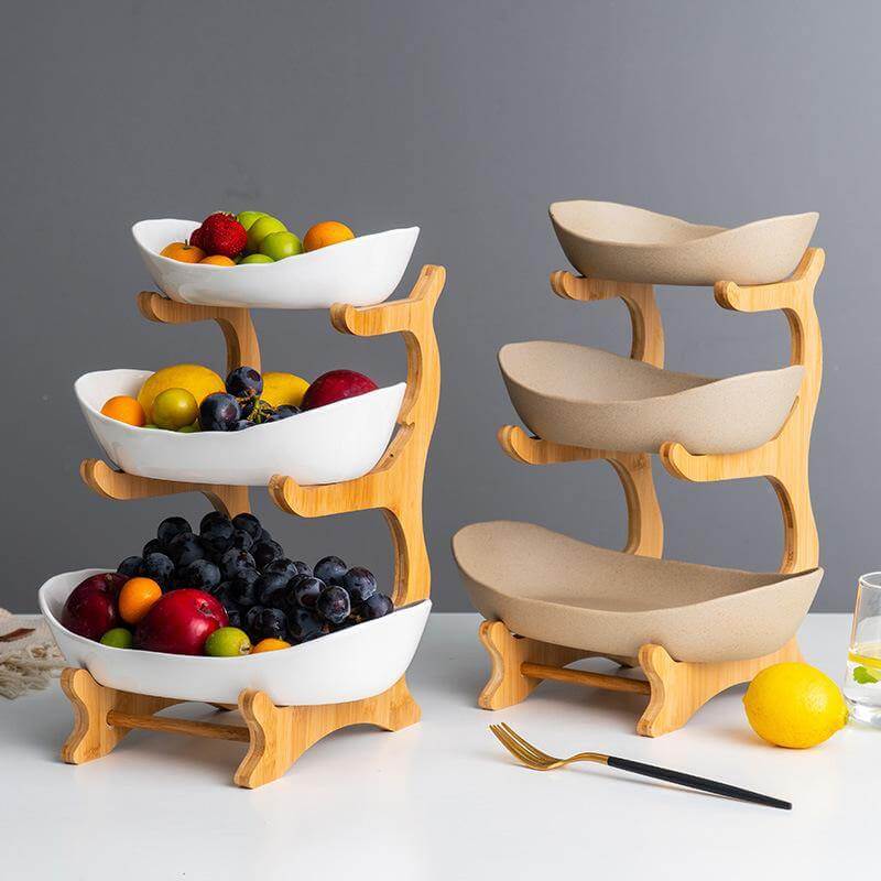 Multi-layer Modern Fruit Snack Plate Rack