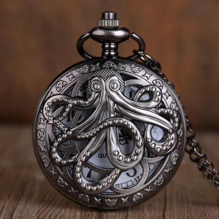 Antique Octopus Pocket Necklace Watch - Image 0