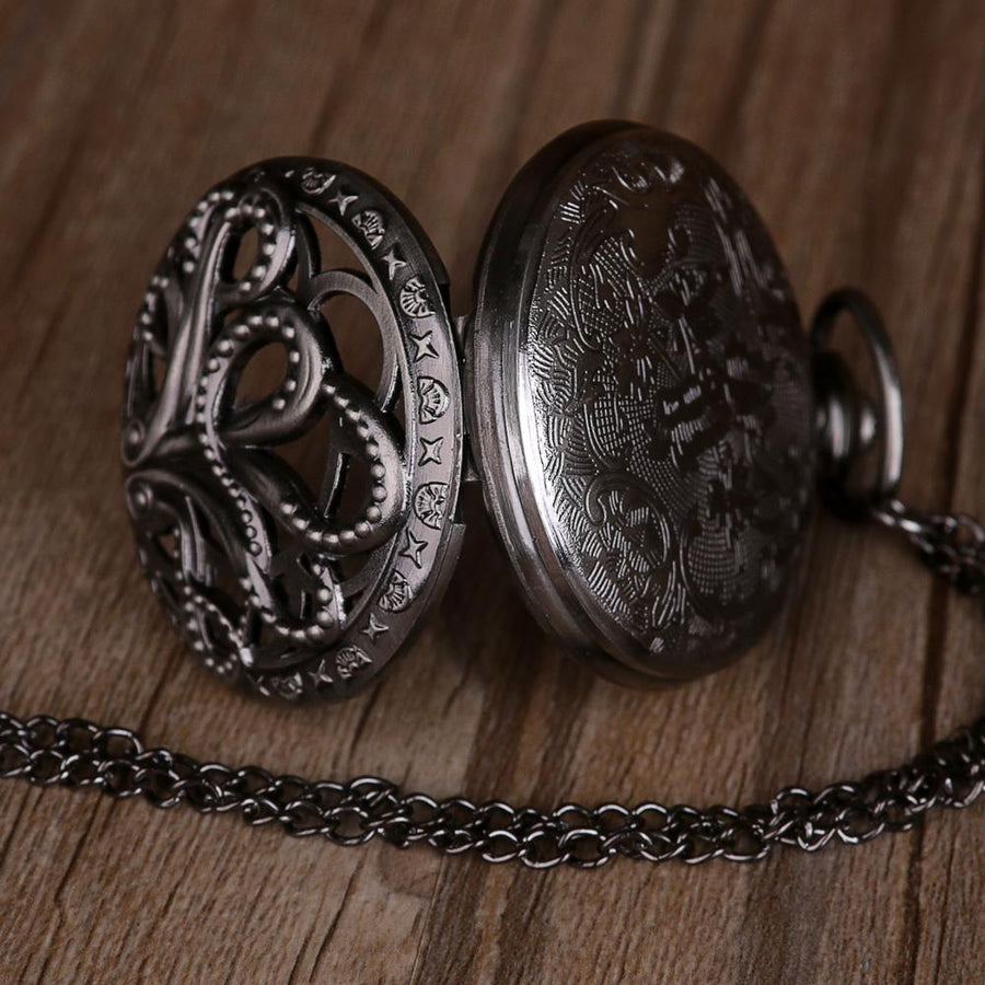 Antique Octopus Pocket Necklace Watch - Image 2