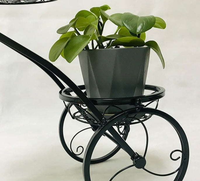 Nordic Multi-Layer Bicycle Metal Flower Holder - Image 5
