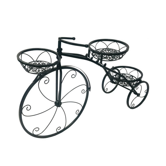 Nordic Multi-Layer Bicycle Metal Flower Holder - Image 8
