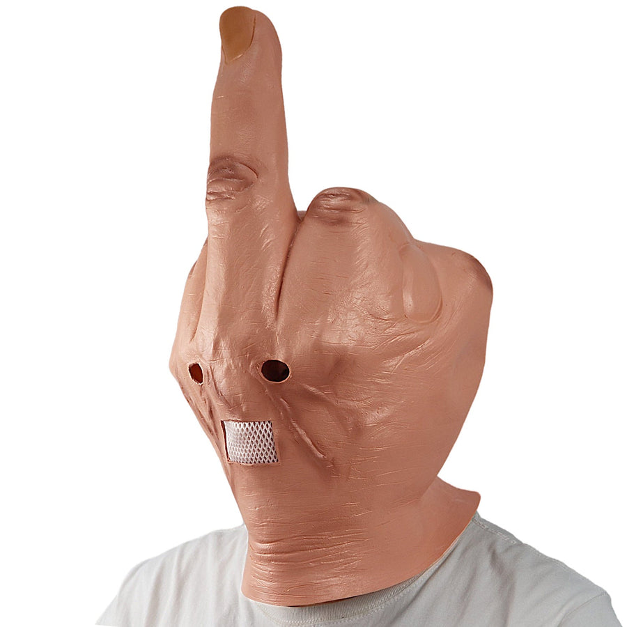 Giant Middle Finger Funny Mask - Image 9